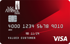 Red Visa Card